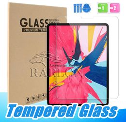 Premium Tempered Glass Clear Screen Protector Film For iPad Pro 97 2018 105 102 129 inch 2019 Mini 3 4 5 6 Air With Hard Retai6792467