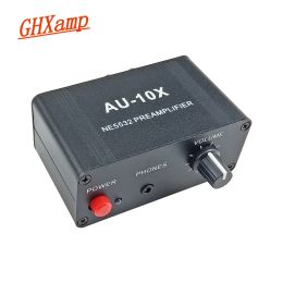 Amplifier GHXAMP NE5532 Audio Headphone Preamplifier Signal Magnification 10 Times 20db Headset Volume amplification Preamp board