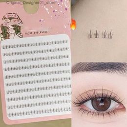 False Eyelashes Beautiful single cluster false eyelashes under natural gas large capacity self-adhesive makeup tool Q240425