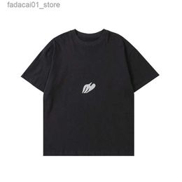 Men's T-Shirts Frog drift Fashion Streetwear CPFM Ye Black DONDA Oversized Loose Cotton Tee tops t-shirt for menQ240425