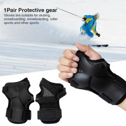 Safety 2pcs Snowboard Protective Wrist Guard Sports Safety PE Roller Motion Adjustable Strap Outdoor Activities Hand Motocross Skating