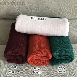 SSJ6 Hijabs Cotton Rayon Hijabs Scarf Solid Headscarf Wraps Big Size Plain Long Shawls Muslim Women Hijab Islamic Turban Headbands Foulard d240425