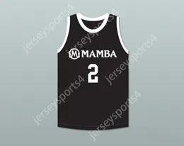 CUSTOM NAY Name Mens Youth/Kids GIGI 2 MAMBA BALLERS BLACK BASKETBALL JERSEY VERSION 4 TOP Stitched S-6XL