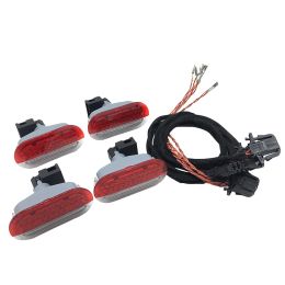 Headphones 1set Door Alarm Lamp Light Red with Lampsocket Lamp Holder Fit for Beetle Golf Jetta 6q0 947 411 6q0 947 411 A 1j0 947 411 E