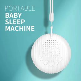 Monitors White Noise Machine with 10 Natural Sounds Timed Shutdown Baby Care Sleeping Aid Therapy Device Relaxing Soothing Night Helper