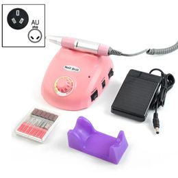 2024 new Professional Electric Manicure Machine Drill 20W 35000RPM Milling Cutters Art File With Cutter Nail Kits Tool - electric nail drill