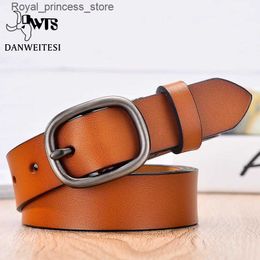 Belts (DWTS) Womens Belt Designer Womens Belt Womens Leather Belt Womens Belt Buckle Womens Jeans Fancy Retro Q240425