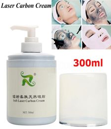 High Quality Soft Laser Carbon Cream Gel For ND Yag Laser Skin Rejuvenation Treatment Active Carbon Cream 300ML2154846