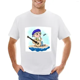 Men's Polos Beach Yoon Sanha T-shirt Blanks Summer Clothes Animal Prinfor Boys T-shirts