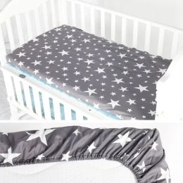 sets Crib Sheets 140X70cm Cotton Baby Sheets for Boys Cot Baby Bed Mattress Cover Protector Infant Toddler Girls Bedding Bed Set