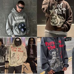 Felpe da uomo con cappuccio da uomo di alta qualità stampa in schiumogenia da strade streetwear grande felpa per adolescenti hauku y2k top top homie hoodie da uomo con cappuccio da abbigliamento 230630