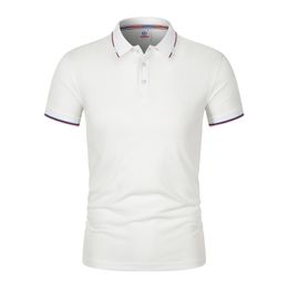 Mens casual Tshirt summer mesh comfortable and breathable polo shirt fashion short sleeved golf sports 240409