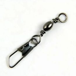 Neue 50/100 -teilige Wintereiseisfischerei Waren Schwenkfischereianschluss Pin lagern Rolling Drehschaltschnellklammern Fishhook Lure Tackle - für