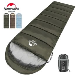 Sleeping Bag Ultralight Compact Potable Envelope Winter Sleeping Bag Cotton Quilt Travel Outdoor Camping Sleeping Bag 240408