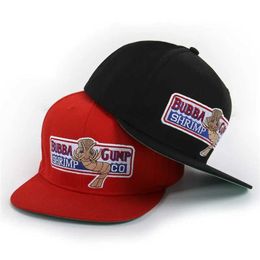 Ball Caps Unisex Forrest Gump Embroidery Hip-hop Hats Outdoor Adjustable Casual Baseball Caps Sunscreen Hat J240425