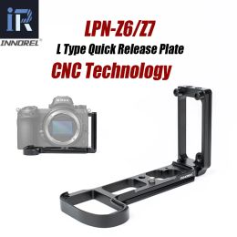 Accessories INNOREL LPNZ6/Z7 L Quick Release Plate Bracket Hand Grip for Nikon Z6/Z7 Camera Tripod Head for Vertical or Horizontal Shooting