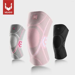 Knee Pads Vilico 1PCS Support Nylon Sports Fitness Compression Sleeves Kneepads For Arthritis Joint Cycling Running