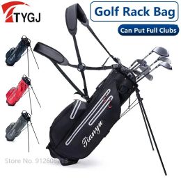 Bags Ttygj Waterproof Golf Stand Bags Lightweight Golf Bracket Bag Big Capacity Portable Clubs Storage Package with Shoulder Belt