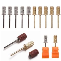 Bits 1/5pcs Nail Drill Bits Accessories Mandrel Bit Nailss Sanding Drum for Sanding Bands Nails Drill Accessories Nailes Tools