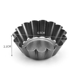 new 5Pcs Non-stick Tart Quiche Flan Pan Mould Pie Pizza Cake Mould Cupcake Egg Tart Tartlet Baking Mould Muffin Cup Pizza Pan Bakeware for