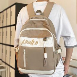 Backpack Men Waterproof Travel School Bag Women Nylon Laptop Fashion Ladies Student Girl Boy Book Male Female College Trendy