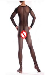 Sexy Male Lingerie Pantyhose Black Underwear Full Body Cover New Style for Men Cheap Whole Worldwide1645503