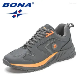 Casual Shoes BONA Arrival Classics Men Sport Lace Up Outdoor Jogging Style Running