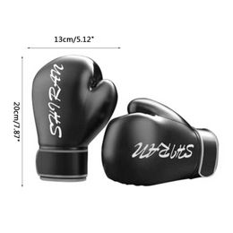 Protective Gear Childrens boxing gloves adults PU leather boxing Taekwondo Muay Thai MMA training Sparring gloves GXMF 240424