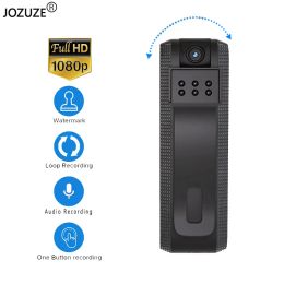 Camcorders JOZUZE MD30 HD 1080P Mini Camera Infrared Night Vision Portable Small Digital Video Recorder Police BodyCam Miniature Camcorder