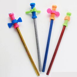 Fidget Pencil Topper Relieve Stress Finger Fidget Toy Set of 4 ZZ