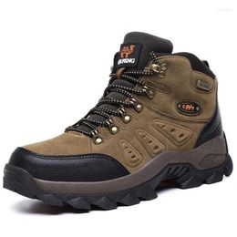 Casual Shoes Hiking Men Mountain Climbing Cotton Boots Top Quality Tourism Jogging Trekking Sneakers Non-slip Classics Comfy