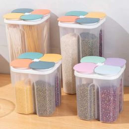Food Savers Storage Containers 1.5L/2.3L kitchen storage box food container grain seal moisture-proof with lid to keep the fresh H240425