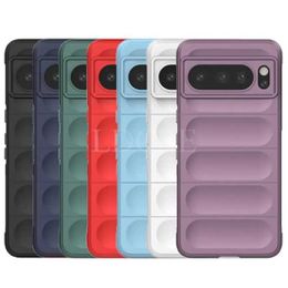 Cell Phone Cases For Google Pixel 8 Pro Case Silicone Cover Pixel 8 Pro 7 Pro 7A Cover Shockproof Rubber Phone Protector Google Pixel 8 Pro Case 240423