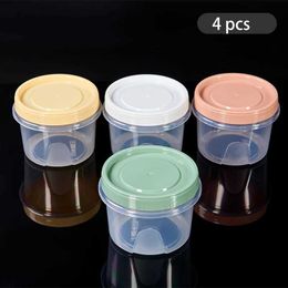 Food Savers Storage Containers pieces of 500ml circular food preservation box kitchen storage container fruit sealed jar microwave heating H240425 02