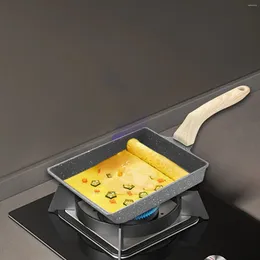 Pans Tamagoyaki Pan Sushi Burger Egg Frying For Restaurant Home Camping