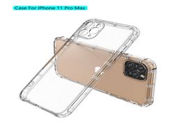 Shockproof Phone cases For iPhone 14 13 12 11 Pro Max Xs XR X SE 7 8 plus Clear transparent Soft TPU back Cover2545522