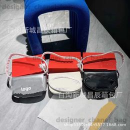 Totes 2023 new popular niche design small ding dang bag high-end single shoulder bag handbag underarm bag T240425