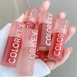 Lipstick Colorkey Mirror Lip Glaze Longlasting Nonstick Cup Hydrating Glossy Liquid Lipstick Natural Nude Color Lip Makeup Maquillaje