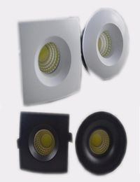 3W Mini LED Downlights RoundSquare LED Under Cabinet Mini spot downlight Foyer micro miniature Spot Downlight 110V 220V 12V1767890