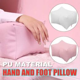 Equipment Soft PU Nail Art Table Hand Rests Salon Manicure Pedicure Hand Foot Pillow Arm Rest Cushion Holder Nail Stand for manicure