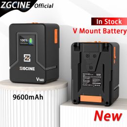 Studio ZGCINE ZGV160 New 9600mAh V Mount Battery Power Bank 14.8V V Lock V Shape Liion Battery PD Fast Charging For camera DSLR