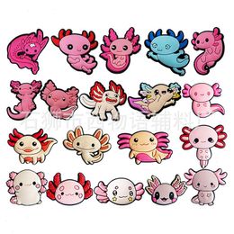 axolotl charms Anime charms wholesale childhood memories funny gift cartoon charms shoe accessories pvc decoration buckle soft rubber clog charms