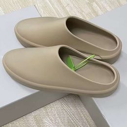 Designer Mules Men Rubber Slides Beach Sandals Summer Slippers Women Flat Half Slipper With Box 561