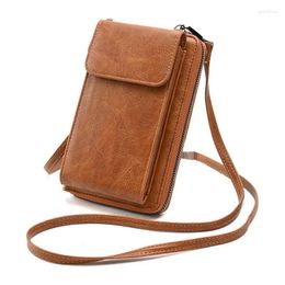 Drawstring Zipper Shoulder Bag All-Match Crossbody 2024 Fashion Trendy Solid Colour Phone Versatile Purse With Detachable Strap