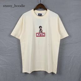 Tom and Jerry T-shirt Designer Kith T Shirt Men Tops Women Casual Short Sleeves Tee Vintage Fashion Kith Clothes Tees Outwear Tee Top Oversize Man Shorts 7870