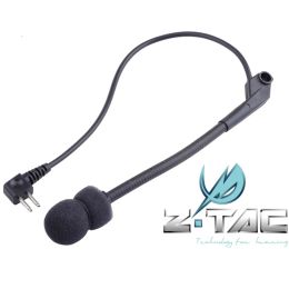 Accessories Z Tactical Comtac II Headset Mic Parts Microphone Softair Military Accessories Ztac Airsoft Headphones Replacement Z040