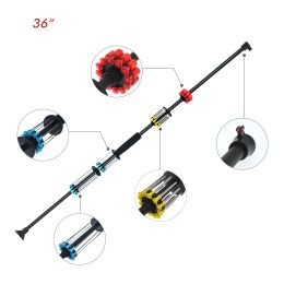 Accessories 36" Sporting Blowgun .40c with 48 Darts with Tactical Peep Sight Fishing Blowgun Hunting Blowgun Shooting Practise Blow Gun