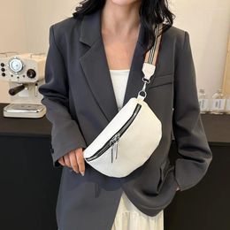 Waist Bags Female Belt Bag Fanny Pack Fashion Leather Sense Of Luxury Lady Crossbody Chest Designer Women Shoulder