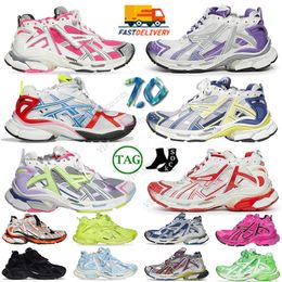 Designer Shoes Track 7.0 Men Women Dress Shoe Luxury Sneakers Tess.S. Gomma Tracks Trainers Triple White Black Runners Casual Sneaker Tennis Loafers Size EUR36-46