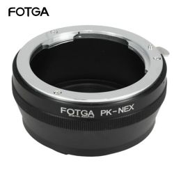 Accessories FOTGA Pentax K/PK Lens to EMount Adapter For Sony NEX3/C3/NEX5/5C/5N/5R/NEX6/7 Adapter Ring for Sony Alpha A7 A7S A7R A7II A9